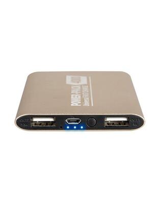 ΑΥΤΟΝΟΜΟΣ ΦΟΡΤΙΣΤΗΣ ΜΠΑΤΑΡΙΑΣ USB-MICRO USB ΧΡΥΣΟΣ