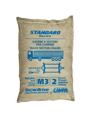 ΑΛΥΣΙΔΕΣ ΧΙΟΝΙΟΥ ΦΟΡΤΗΓΟΥ M-3 STANDARD  LAMPA - 2 ΤΕΜ