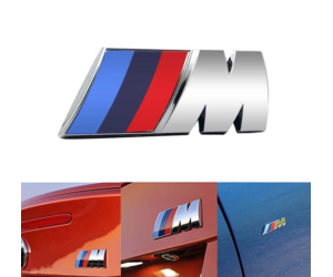 Αυτοκόλλητο σήμα μεταλλικό - Bmw M