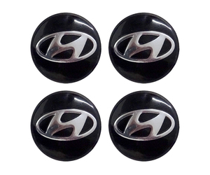 Αυτοκόλλητα για κέντρο ζάντας - Hyundai