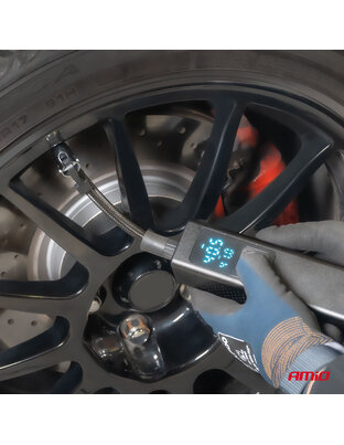 Amio - ΚΟΜΠΡΕΣΕΡ ΑΕΡΑ 12V 10BAR 150PSI 20L/MIN 100W ΜΕ ΨΗΦΙΑΚΗ ΟΘΟΝΗ & ΦΑΚΟ LED 1ΤΕΜ. (04376/AM)