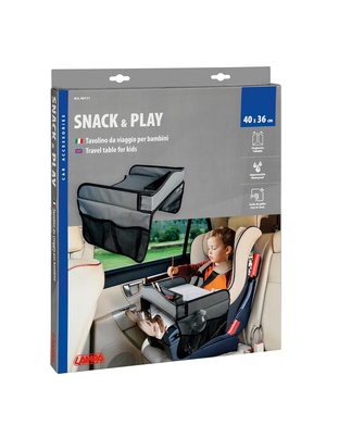 ΤΡΑΠΕΖΑΚΙ ΤΑΞΙΔΙΟΥ ΓΙΑ ΠΑΙΔΙΚΟ ΚΑΘΙΣΜΑ SNACK ΚΑΙ PLAY ΑΔΙΑΒΡΟΧΟ ΦΟΡΗΤΟ 40x36cm LAMPA - 1 ΤΕΜ.