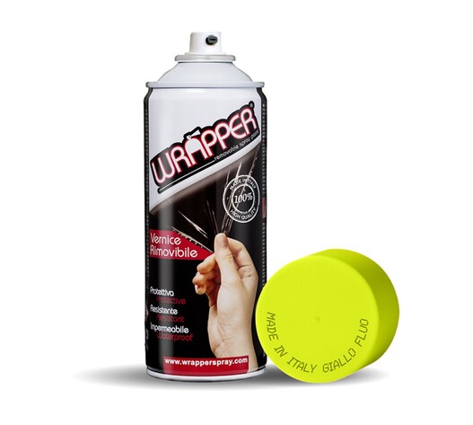 ΠΡΟΣΤΑΤΕΥΤΙΚΟ ΦΙΛΜ ΣΕ ΣΠΡΕΙ WRAPPER NEON YELLOW 400 ml (ΚΙΤΡΙΝΟ ΦΩΣΦΟΡΙΖΕ ΧΡΩΜΑ)