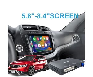 LENOVO LTP MC 3201QF CPAA (WIRELESS CARPLAY / ANDROID AUTO BOX with 2 CAMERA IN for FIAT FREEMONT mod. 2013-2018 with 5.8'' - 8.4'' screen)