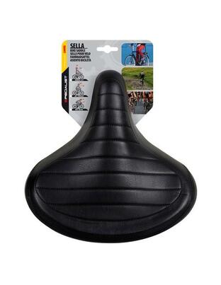 Σέλα ποδηλάτου με διπλά ελατήρια (260x255mm/985gr) μαύρη Relax City S-13 Selle/Saddles Specialist