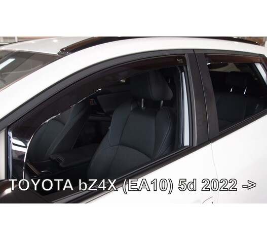 ΑΝΕΜΟΘΡΑΥΣΤΕΣ ΓΙΑ TOYOTA BZ4X (EA10) 5D 2022+ ΣΕΤ ΑΥΤΟΚΙΝΗΤΟΥ ΑΠΟ ΕΥΚΑΜΠΤΟ ΦΙΜΕ ΠΛΑΣΤΙΚΟ HEKO - 4 ΤΕΜ.
