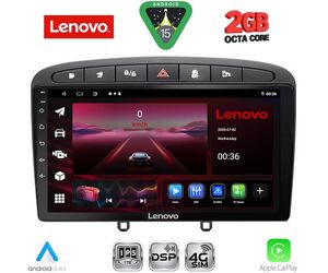 LENOVO LVF 5513BL_CPA (9inc) MULTIMEDIA TABLET for PEUGEOT 308 mod.2007-2012 - RCZ mod. 2009-2015 (BLACK)