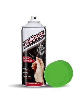 ΠΡΟΣΤΑΤΕΥΤΙΚΟ ΦΙΛΜ ΣΕ ΣΠΡΕΙ WRAPPER NEON GREEN 400 ml (ΠΡΑΣΙΝΟ ΦΩΣΦΟΡΙΖΕ ΧΡΩΜΑ)