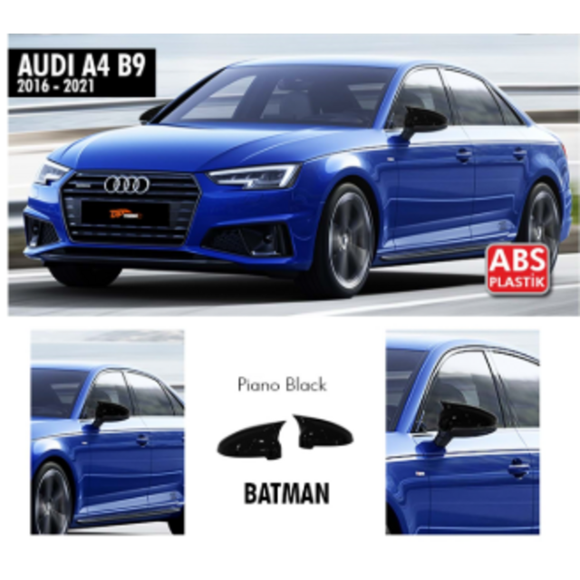 Καπάκια καθρεφτών batman - Audi A4 B9 2016-2021