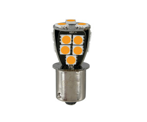 P21W 24/32V Ba15s 110lm 18xSMDx1CHIP LED CAN-BUS (ΦΟΥΝΤΟΥΚΙ) ΠΟΡΤΟΚΑΛΙ BLISTER​ LAMPA - 1 TEM.