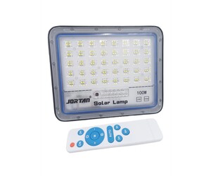 JORTAN LED ΗΛΙΑΚΟΣ ΠΡΟΒΟΛΕΑΣ 100W ΜΕ ΤΗΛΕΧΕΙΡΙΣΜΟ JT-BS100W-TFTZ