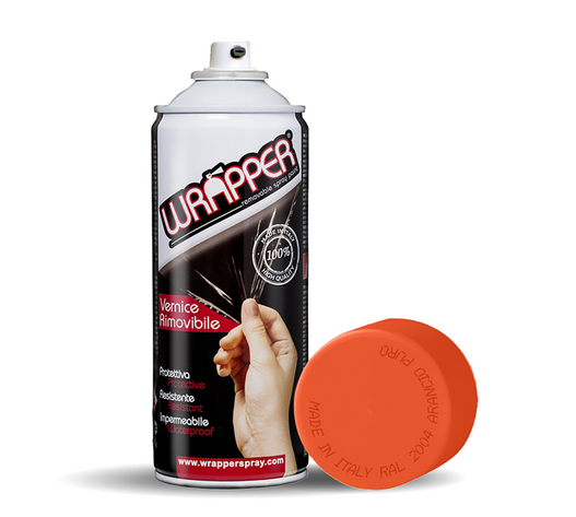ΦΙΛΜ ΣΕ ΣΠΡΕΥ WRAPPER RAL COLOURS ΠΟΡΤΟΚΑΛΙ 400ml – 1 ΤΕΜ.