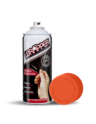 ΦΙΛΜ ΣΕ ΣΠΡΕΥ WRAPPER RAL COLOURS ΠΟΡΤΟΚΑΛΙ 400ml – 1 ΤΕΜ.