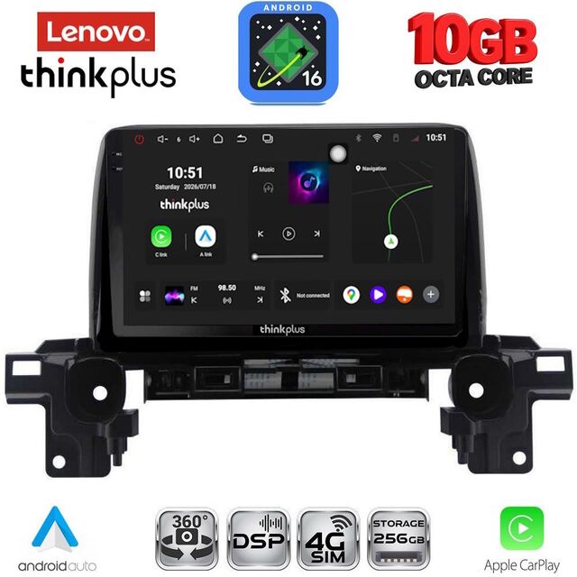 LENOVO LTM 11381_CPA (9inc) MULTIMEDIA TABLET for MAZDA CX5 mod. 2017-2025