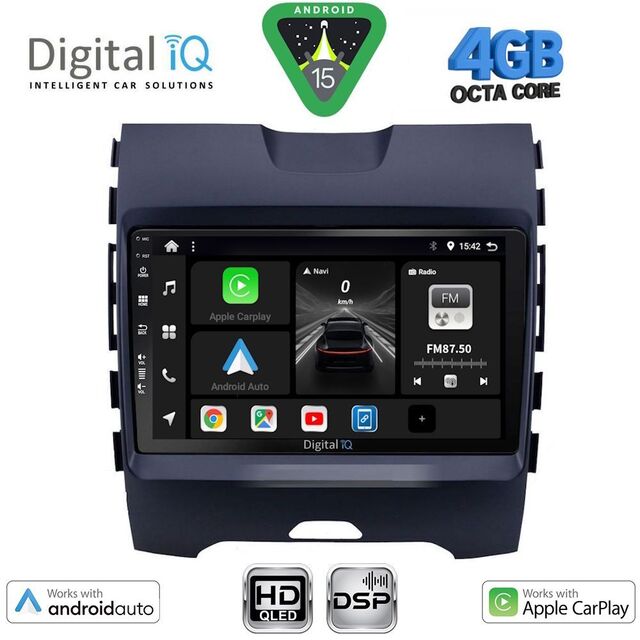 DIGITAL IQ BXF 16152_CPAA (9inc) MULTIMEDIA TABLET for FORD EDGE mod. 2015-2023