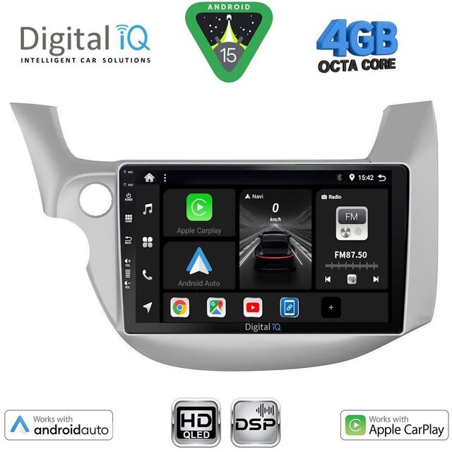 DIGITAL IQ BXF 16211_CPAA (10inc) MULTIMEDIA TABLET for HONDA JAZZ mod. 2008-2012