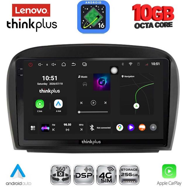 LENOVO LTM 11427_CPA (9inc) MULTIMEDIA TABLET for MERCEDES SL (R230) FACELIFT mod. 2006-2012