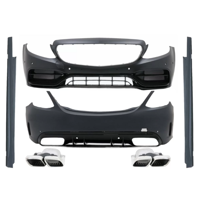 Body kit αμαξώματος κατάλληλο για Mercedes C-Class W205 Sedan (2014-2020) C63s Edition 1 Design