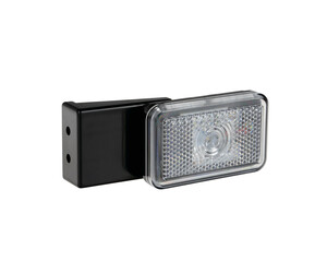 ΦΩΣ ΟΓΚΟΥ 12/24V  1LED ΜΕ ΒΑΣΗ ΚΑΙ ΑΝΑΚΛΑΣΤΗΡΑ ΛΕΥΚΟ  LAMPA - 1 TEM.