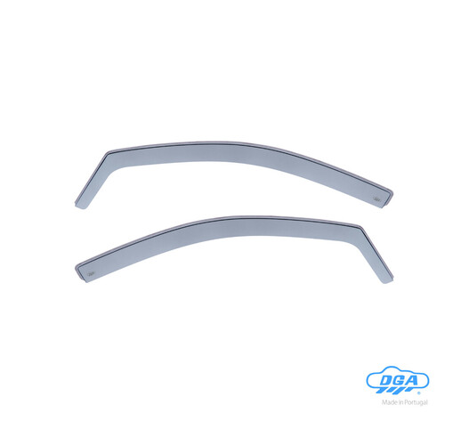 ΖΕΥΓΑΡΙ ΜΠΡΟΣΤΙΝΟΙ ΑΝΕΜΟΘΡΑΥΣΤΕΣ ΓΙΑ FORD RANGER / RAPTOR III 4D 2012-2022 ΑΠΟ ΕΥΚΑΜΠΤΟ ΧΥΤΟ ΑΚΡΥΛΙΚΟ ΓΥΑΛΙ (CAST ACRYLIC GLASS) DGA - 2 ΤΕΜ.