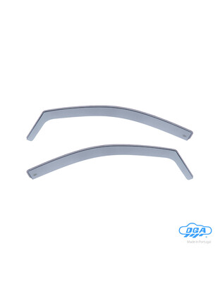 ΖΕΥΓΑΡΙ ΜΠΡΟΣΤΙΝΟΙ ΑΝΕΜΟΘΡΑΥΣΤΕΣ ΓΙΑ FORD RANGER / RAPTOR III 4D 2012-2022 ΑΠΟ ΕΥΚΑΜΠΤΟ ΧΥΤΟ ΑΚΡΥΛΙΚΟ ΓΥΑΛΙ (CAST ACRYLIC GLASS) DGA - 2 ΤΕΜ.