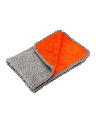 Lampa - Πανάκι καθαρισμού Microfibre (Μικροΐνες) Διπλής Όψης Premium (40x60 cm) - Γκρι / Πορτοκαλί - 1  τεμ. (L3718.2)