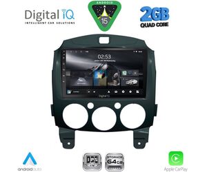DIGITAL IQ RSD 1361_CPA (9inc) MULTIMEDIA TABLET for MAZDA 2  mod. 2007-2014