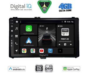 DIGITAL IQ BXF 16703_CPAA (9inc) MULTIMEDIA TABLET for TOYOTA AURIS mod. 2015-2019 – AYGO X mod. 2022-2026 – COROLLA mod. 2017-2019