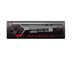ΡΑΔΙΟ GEAR GR-750BT FM/USB/SD/MP3/BLUETHOOTH 4x45W GEAR (ΚΟΚΚΙΝΟΣ ΦΩΤΙΣΜΟΣ)