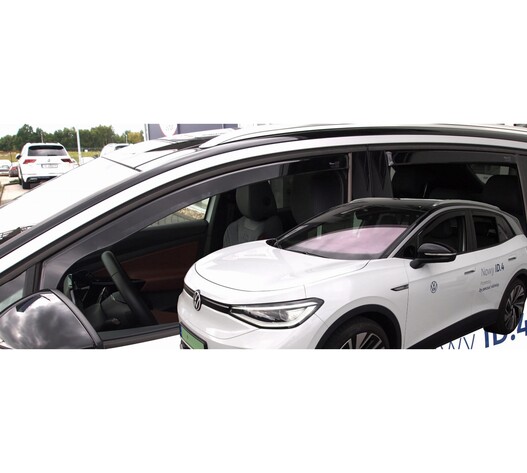 ΑΝΕΜΟΘΡΑΥΣΤΕΣ ΓΙΑ VW ID.4 5D 2020+ -  ΑΥΤΟΚΙΝΗΤΟΥ ΑΠΟ ΕΥΚΑΜΠΤΟ ΦΙΜΕ ΠΛΑΣΤΙΚΟ HEKO - 2 ΤΕΜ.