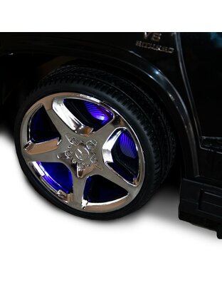 ΠΑΙΔΙΚΟ ΑΥΤΟΚΙΝΗΤΟ PUSH-CAR ΜΕ ΧΕΡΟΥΛΙ ΤΥΠΟΥ MERCEDES GL63 ΜΟΝΟΘΕΣΙΟ ΜΑΥΡΟ RACE AXION - 1 TEM.