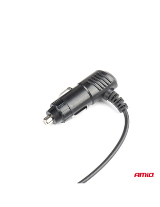 Amio - ΑΝΕΜΙΣΤΗΡΑΣ ΔΙΠΛΟΣ 12V 2χ4''(10,8cm) ΜΕ ΦΙΣ ΑΝΑΠΤΗΡΑ/2 USB 5V & ΣΤΗΡΙΞΗ ΣΤΟ ΠΡΟΣΚΕΦΑΛΟ - 1 TEM. (03009/AM)