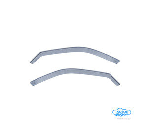 ΖΕΥΓΑΡΙ ΜΠΡΟΣΤΙΝΟΙ ΑΝΕΜΟΘΡΑΥΣΤΕΣ ΓΙΑ HONDA CIVIC VI 5D / HTB / WAGON 1995-2000 ΑΠΟ ΕΥΚΑΜΠΤΟ ΧΥΤΟ ΑΚΡΥΛΙΚΟ ΓΥΑΛΙ (CAST ACRYLIC GLASS) DGA - 2 ΤΕΜ.