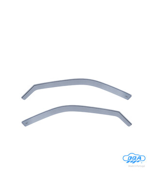 ΖΕΥΓΑΡΙ ΜΠΡΟΣΤΙΝΟΙ ΑΝΕΜΟΘΡΑΥΣΤΕΣ ΓΙΑ HONDA CIVIC VI 5D / HTB / WAGON 1995-2000 ΑΠΟ ΕΥΚΑΜΠΤΟ ΧΥΤΟ ΑΚΡΥΛΙΚΟ ΓΥΑΛΙ (CAST ACRYLIC GLASS) DGA - 2 ΤΕΜ.