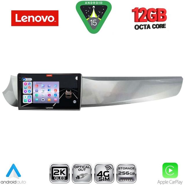 LENOVO SSZ 12025_CPA (9inc) MULTIMEDIA TABLET for ALFA ROMEO GIULIETTA mod. 2010-2014