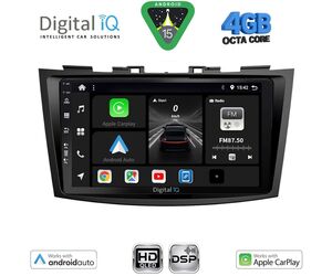 DIGITAL IQ BXF 16685_CPAA (9inc) MULTIMEDIA TABLET for SUZUKI SWIFT mod. 2011-2016