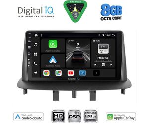DIGITAL IQ BXF 18556_CPAA (9inc) MULTIMEDIA TABLET for RENAULT MEGANE 3 mod. 2009-2016