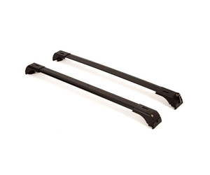ΜΠΑΡΕΣ ΟΡΟΦΗΣ ΓΙΑ ΧΑΜΗΛΕΣ ΓΙΑ RAISED RAILS 135CM ΜΑΥΡΕΣ ΑΛΟΥΜΙΝΙΟΥ ΜΕ ΚΛΕΙΔΙ 2ΤΕΜ