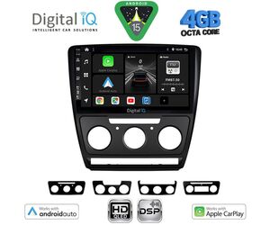 DIGITAL IQ BXF 16595BL_CPAA (10inc) MULTIMEDIA TABLET for SKODA OCTAVIA 5 mod. 2005-2012 (BLACK)