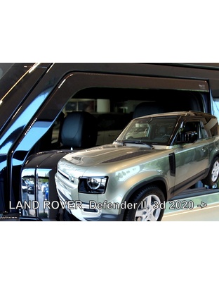 ΑΝΕΜΟΘΡΑΥΣΤΕΣ ΓΙΑ LAND ROVER DEFENDER 5D 2020+  ΣΕΤ ΑΥΤΟΚΙΝΗΤΟΥ ΑΠΟ ΕΥΚΑΜΠΤΟ ΦΙΜΕ ΠΛΑΣΤΙΚΟ HEKO - 4 ΤΕΜ.