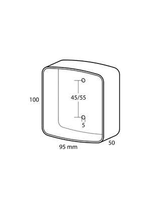 ΦΑΝΑΡΙ 12V - STOP/ΘΕΣΕΩΣ/ΦΛΑΣ - ΓΙΑ ΤΡΕΙΛΕΡ (95 Χ 100 Χ 50mm) - 1 ΤΕΜ.