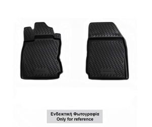 ΠΑΤΑΚΙΑ ΣΕ ΣΚΑΦΗ TPE ΛΑΣΤΙΧΟ ΓΙΑ NISSAN NP300 MANUAL 2016+  ΣΕ ΜΑΥΡΟ ΧΡΩΜΑ NOVLINE - 2 ΤΕΜ.