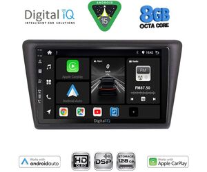 DIGITAL IQ BXF 7600_CPAA (9inc) MULTIMEDIA TABLET for SKODA RAPID SPACEBACK mod. 2014-2019