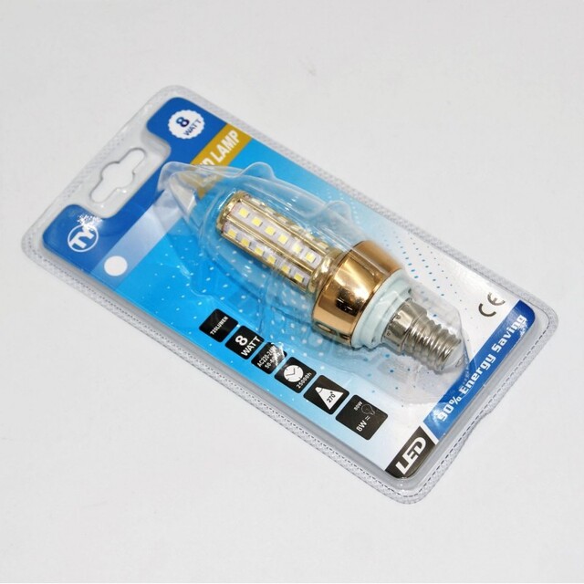 LED ΛΑΜΠΑ E14 8W 720Lm 6000K LI-LA-6619