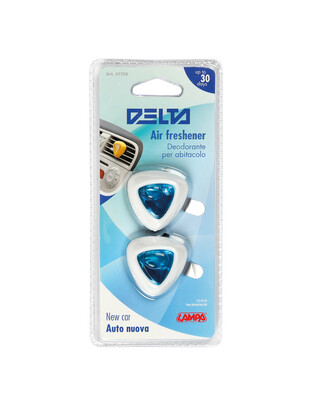 ΑΡΩΜΑΤΙΚΟ ΑΕΡΑΓΩΓΟΥ DELTA NEW CAR (2,5ml)  LAMPA - 2 ΤΕΜ