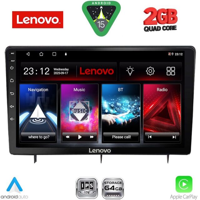 LENOVO LVD 2192_CPA (10inc) MULTIMEDIA TABLET for HONDA CIVIC mod. 2022-2026