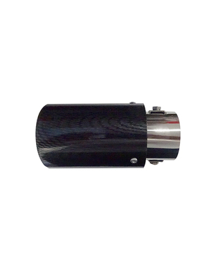 Amio - Άκρο Μπούκα Εξάτμισης MT016C Inox για Απολήξεις 35-57mm Συνολικού Μήκους 145mm από Ανοξείδωτο Χάλυβα για Βελτίωση Εμφάνισης και Ήχου Αυτοκινήτου - 1 τεμ. (01316/AM)