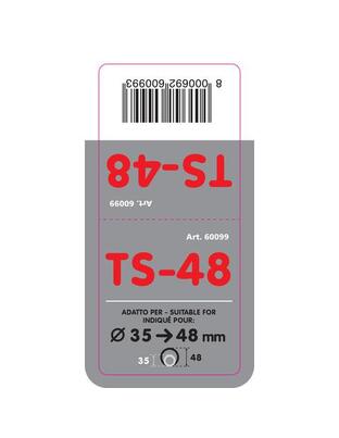 ΑΚΡΟ ΕΞΑΤΜΙΣΗΣ TS-48 Φ35-48 - ΣΤΡΟΓΓΥΛΟ