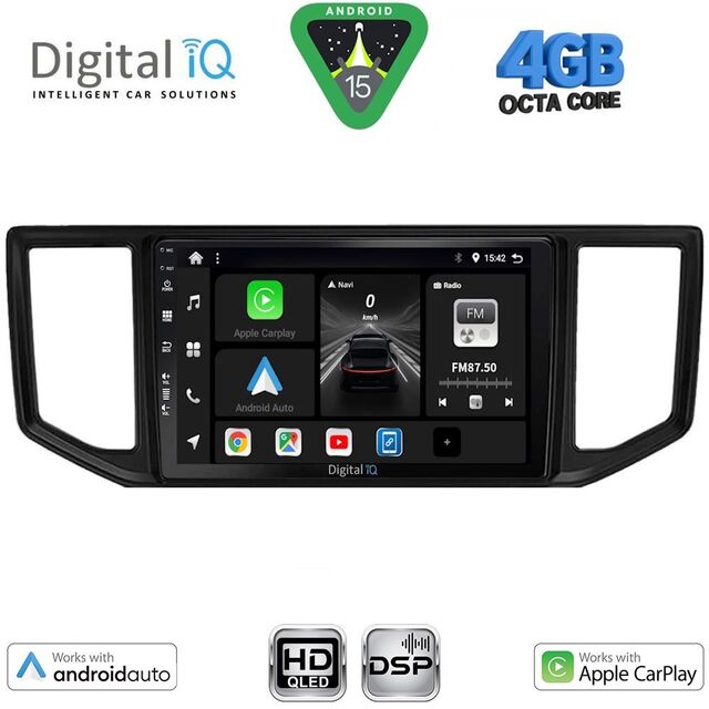 DIGITAL IQ BXF 16753_CPAA (10inc) MULTIMEDIA TABLET for VW CRAFTER mod. 2017-2026