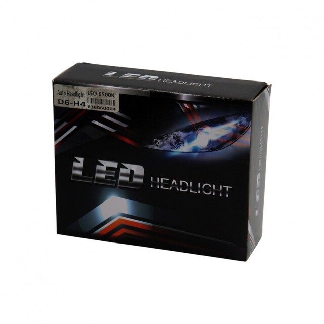 ΠΡΟΒΟΛΕΙΣ D6-H4 LED 6500K AU-D6-H4